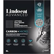 lindocat aktif carbonlu kedi kumu 6lt